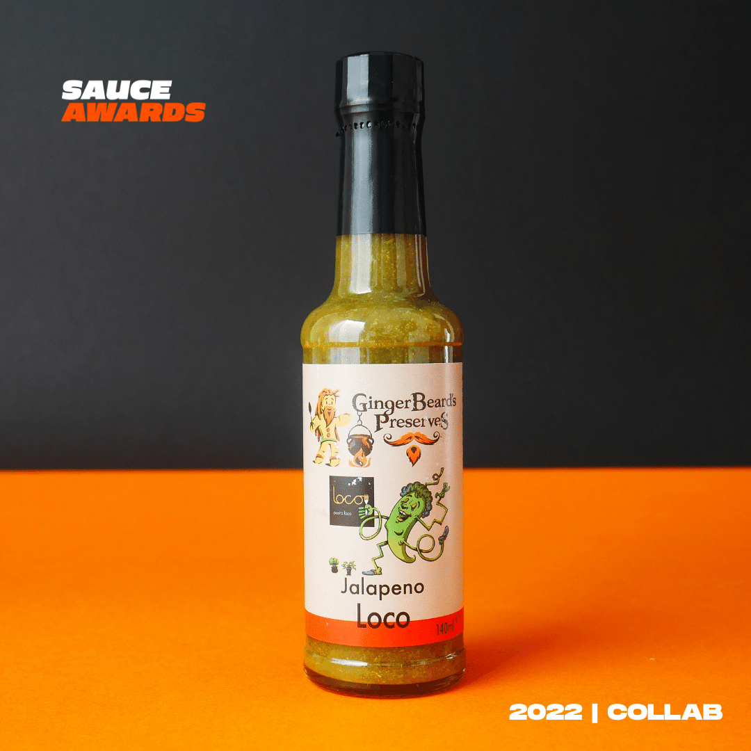 Jalapeno Loco by Gingerbeard Preserves & Pasta Loco COLLAB Bauce