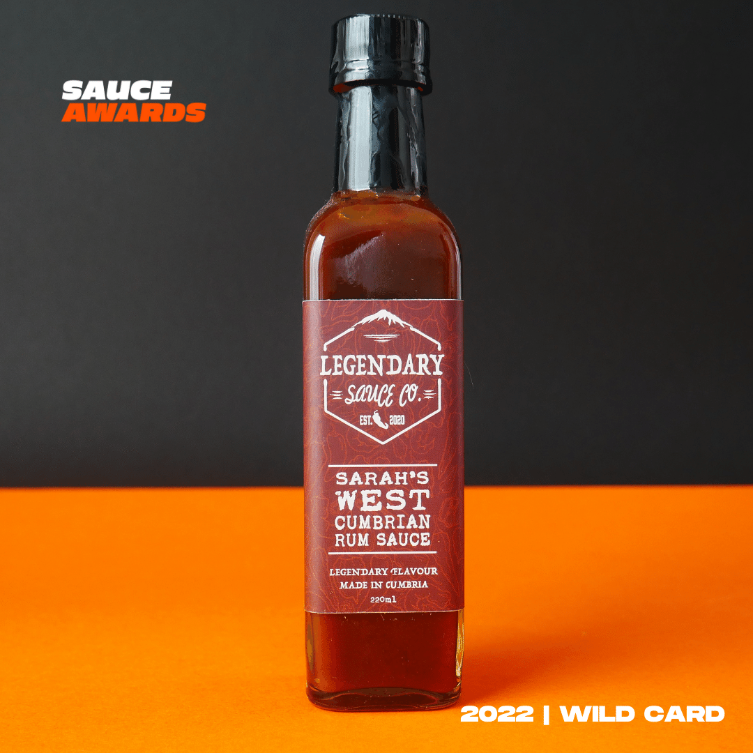 Sarah's West Cumbrian Rum Sauce by Legendary Sauce WILD CARD Bauce