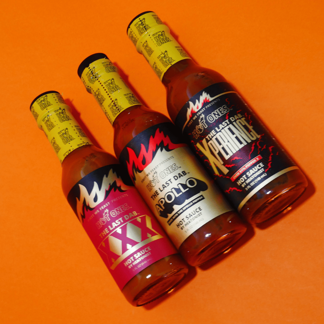 Hot Ones | The Last Dab: Triple Threat | Bauce Brothers Hot Sauce