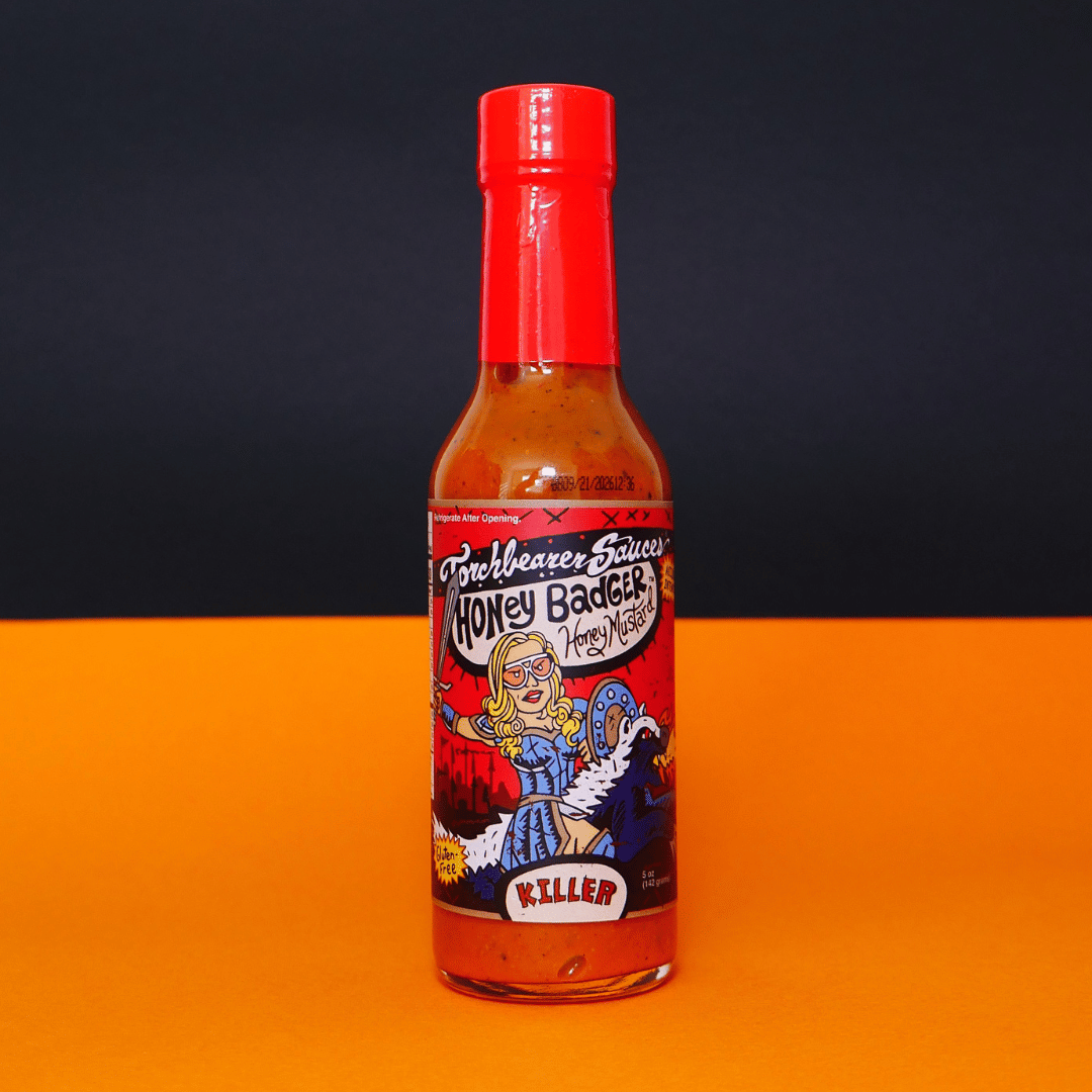 Honey Badger Honey Mustard | Torchbearer Sauces - Bauce Brothers