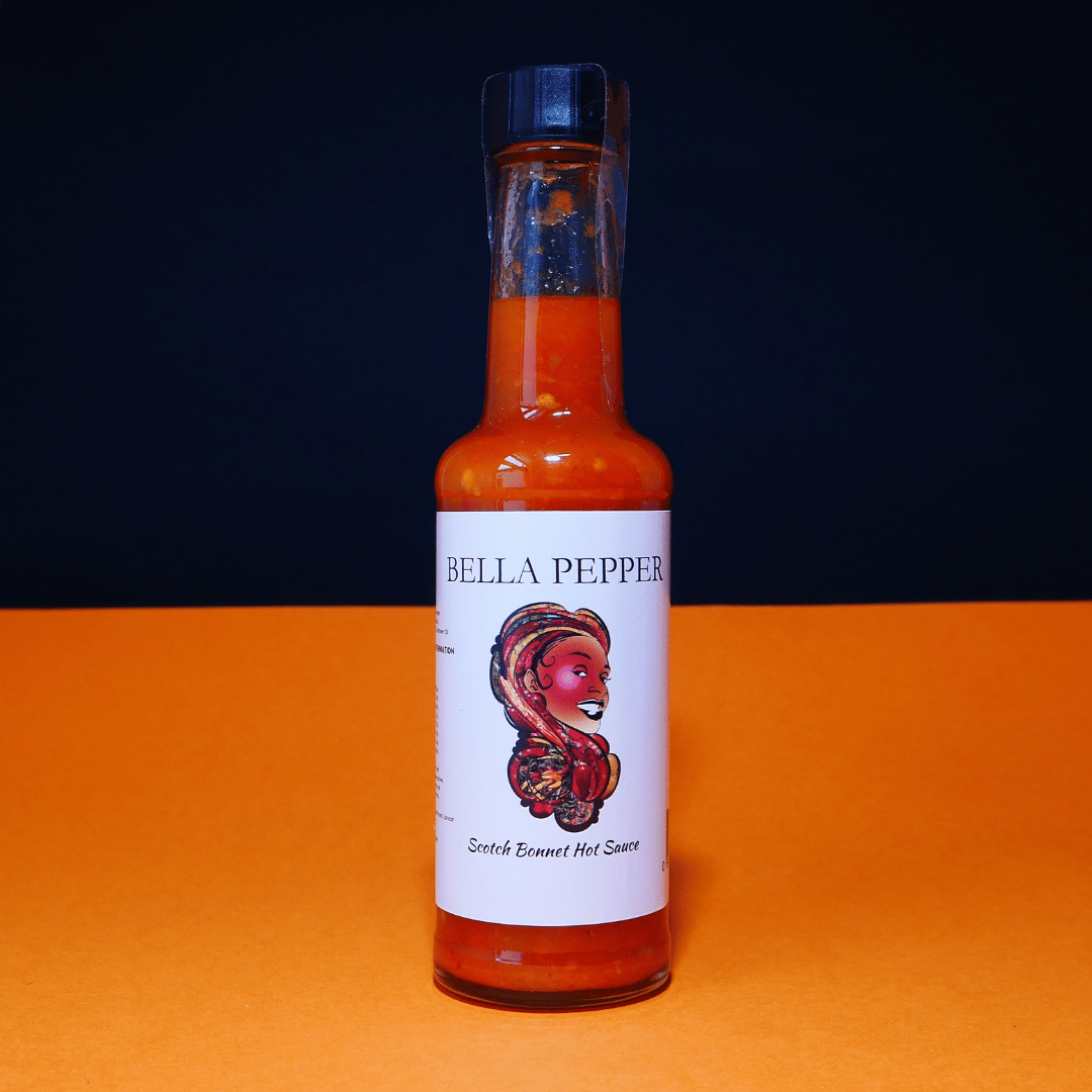 Scotch Bonnet Hot Sauce by Bella Pepper - Bauce Brothers