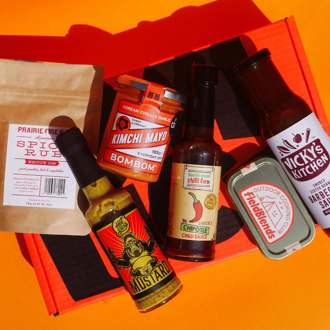 BBQ Hot Sauce Box Bauce Brothers Hot Sauce Gifts & Bundles