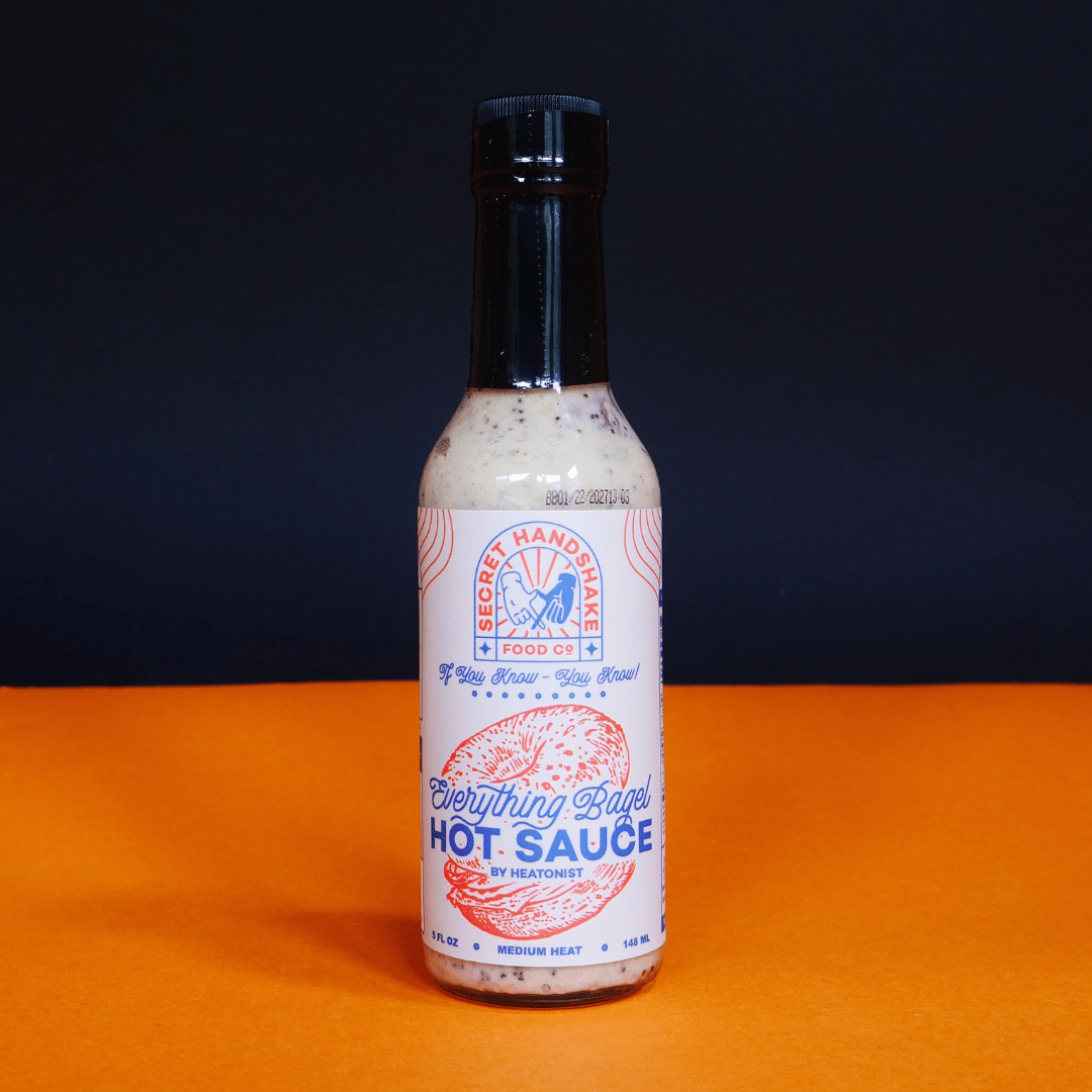 Everything Bagel Hot Sauce | Secret Handshake Food Co