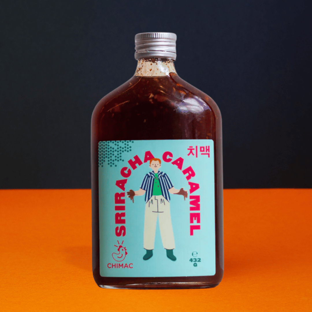 Sriracha Caramel Sauce by Chimac - Bauce Brothers