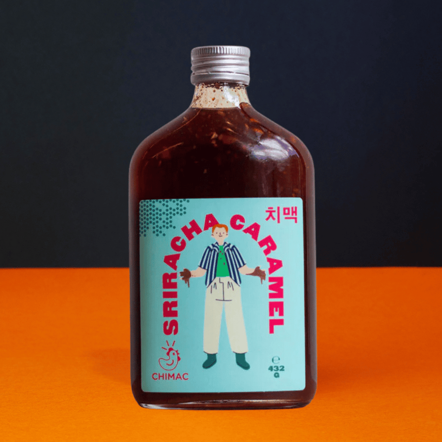 Sriracha Caramel Sauce by Chimac - Bauce Brothers