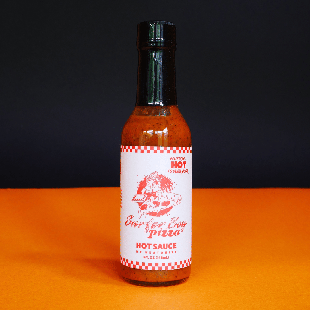 Stranger Things | Surfer Boy Pizza Hot Sauce - Bauce Brothers
