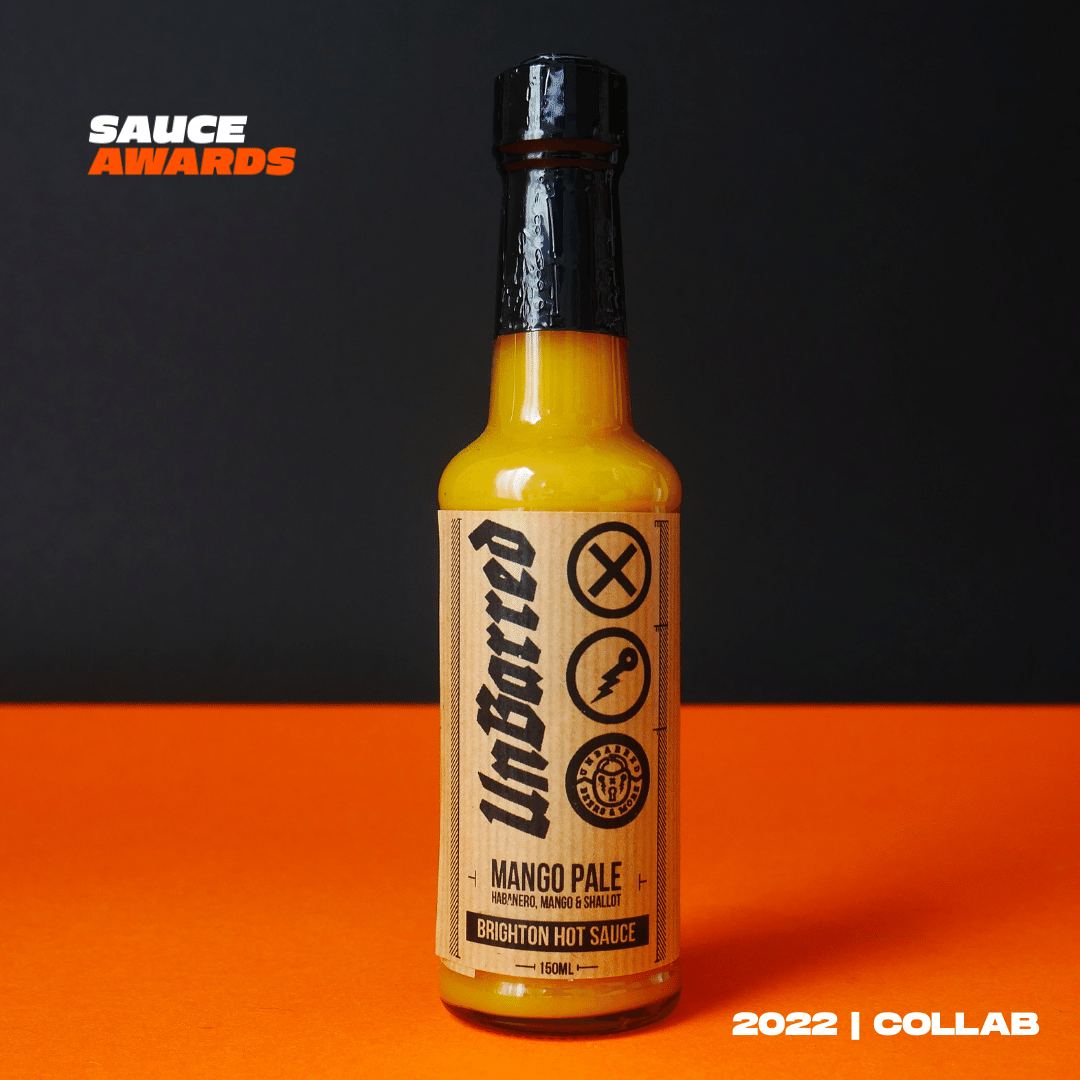 Mango Pale Hot Sauce by Brighton Hot Sauce & Unbarred | COLLAB