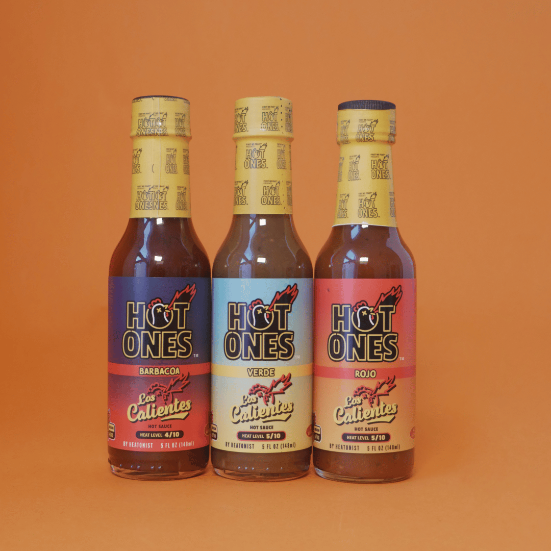 Mexican Tacos & Los Calientes Hot Sauce | Hot Sauce Snacks