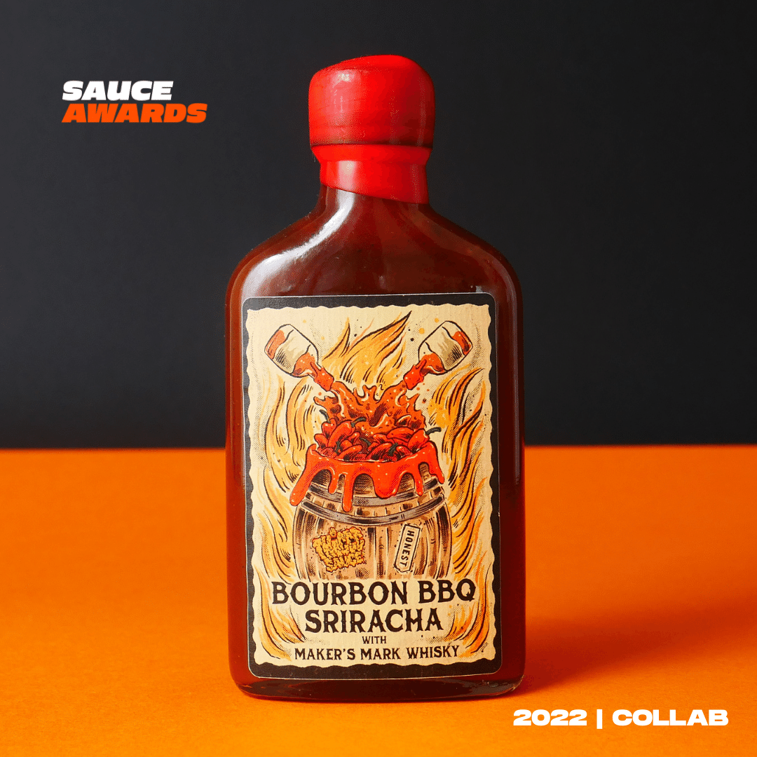 Bourbon & BBQ Sriracha by Thiccc Sauce, Honest Burgers & Makers Mark | COLLAB