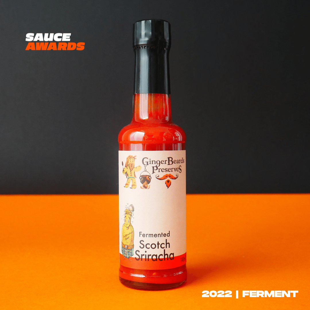 Fermented Scotch Sriracha by GingerBeards FERMENT Bauce Brothers
