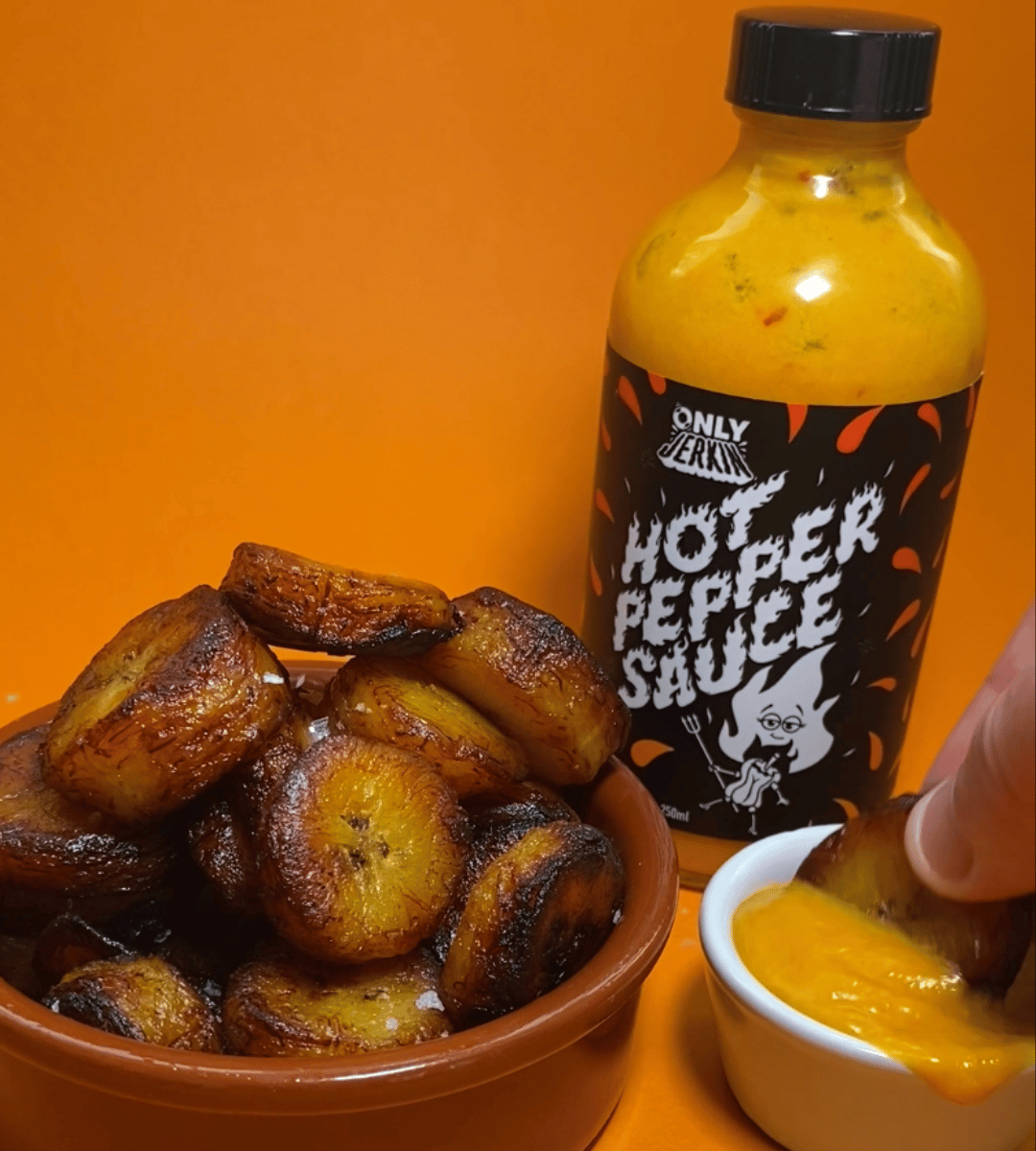 Hot Sauce Snacks | Hot Fried Plantain
