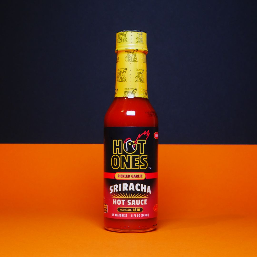 Pickled Garlic Sriracha | Hot Ones Hot Sauce
