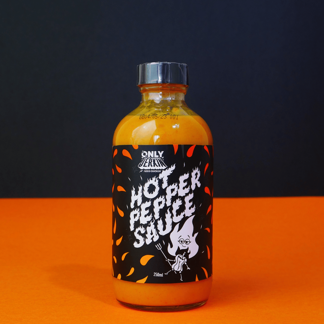 Hot Pepper Sauce By Only Jerkin Bauce Brothers Hot Sauce Club 