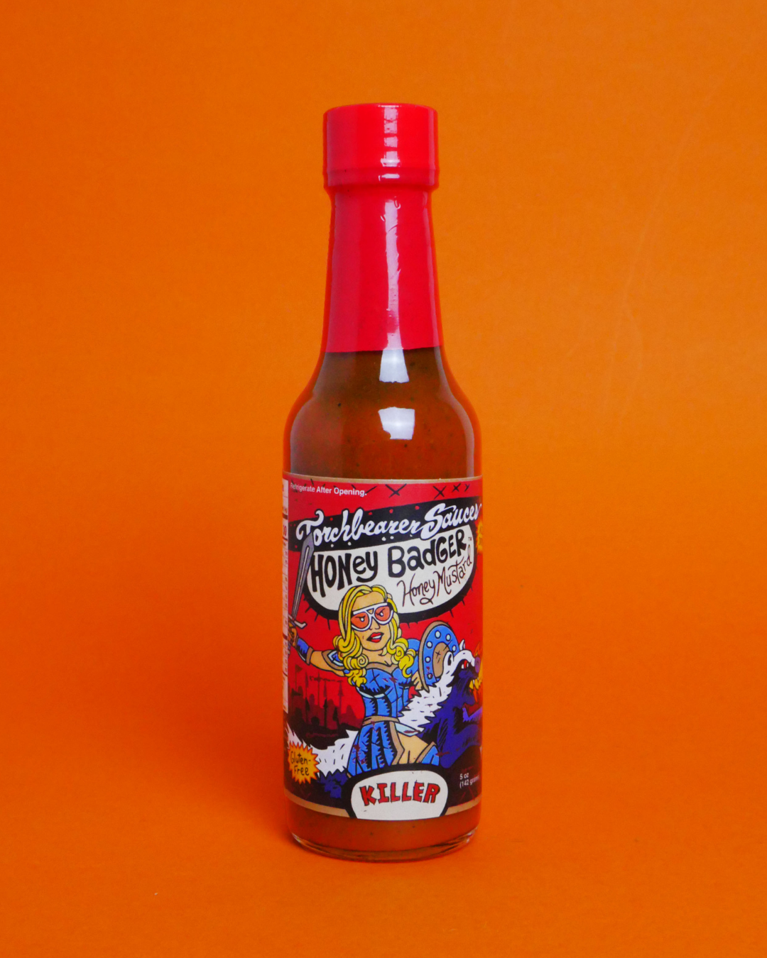 Honey Badger Honey Mustard | Torchbearer Sauces