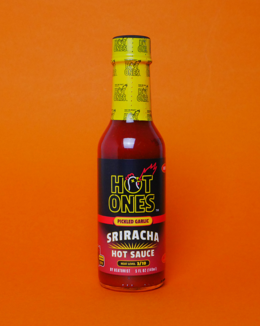 Pickled Garlic Sriracha | Hot Ones Hot Sauce