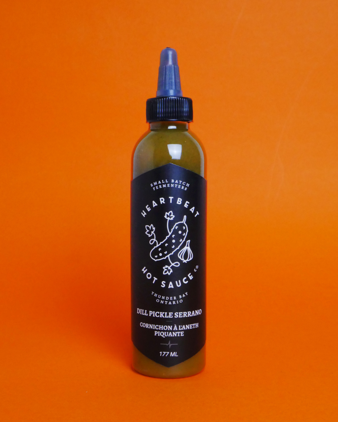 Dill Pickle Serrano | Heartbeat Hot Sauce